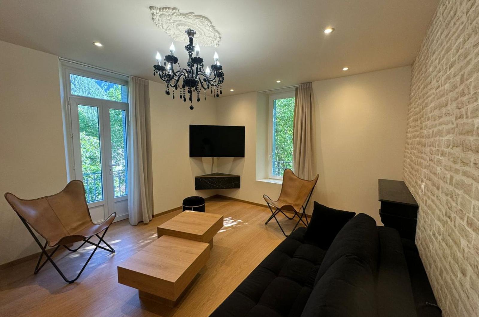 Appartements Confortables Avec Vue Montagne - Residence Villa Belle Fleur Château-Ville-Vieille Eksteriør bilde